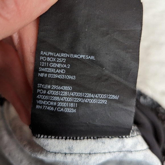 Club MONACO floral print black and white trouser pants xs - Picture 12 of 13